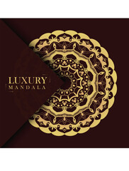 luxury mandala design template