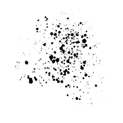 Abstract spot, splashes, drops.Vector graphics.