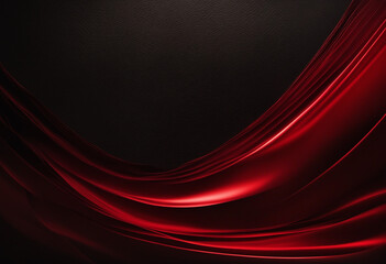 Dark Red Abstract Gradient Background with Soft Highlight - Versatile Space for Design, Ideal for Festive Occasions and Web Banners
