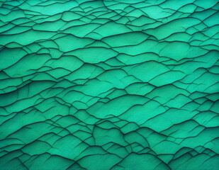 Teal and rock texture abstract background.
