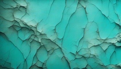 Close-up View of Mountain-Like Textures – Ideal Aquamarine Stone Styled Banner for Creative Designs