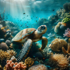 green sea turtle