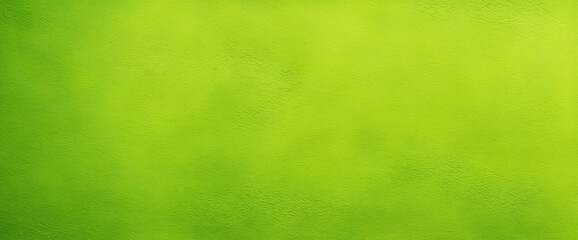Close-Up of a Rough Painted Concrete Wall with Light Reflections. Vibrant Dirty Green Banner with Space for Text.