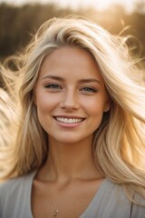 Fototapeta premium beautiful women smile