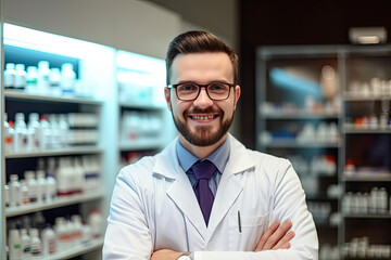 pharmacist in pharmacy
