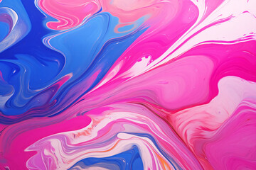Abstract colorful liquid stains
