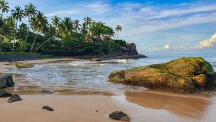 Fototapeten Induruwa, Sri Lanka: Malerischer Strand © KK imaging
