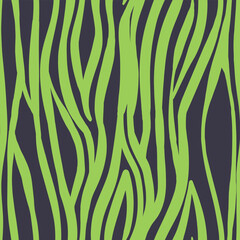 Fototapeta na wymiar Abstract modern zebra seamless pattern. Animals trendy background. Color decorative vector stock illustration for print, card, postcard, fabric, textile. Modern ornament of stylized skin