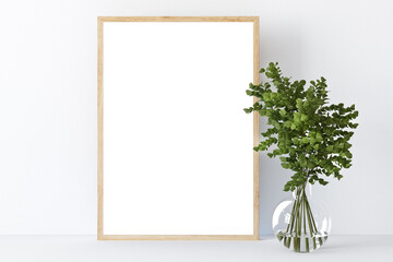 Frame Mockup Minimalist | Mockup for digital art presentation | For digital prints