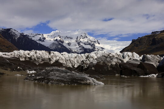 Svínafellsjökull is a glacier that forms a glacier tongue of Vatnajökull which is the largest ice sheet in Iceland. It is the second largest glacier in Europe located in south-eastern Iceland 