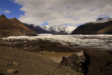 Sv&iacute;nafellsj&ouml;kull is a glacier that forms a glacier tongue of Vatnaj&ouml;kull which is the largest ice sheet in Iceland. It is the second largest glacier in Europe located in south-eastern Iceland 