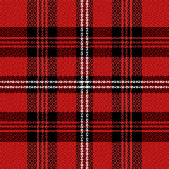 Christmas and new year plaid tartan