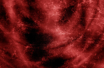 Czerwone tło abstrakcja kształty ściana tekstura - obrazy, fototapety, plakaty