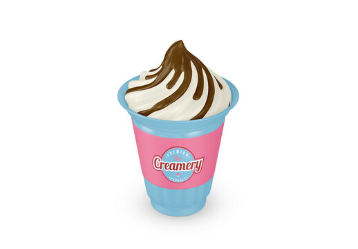 Ice Cream Mockup