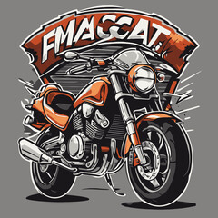Motorcycle Logo Eps Format Design Very Cool
