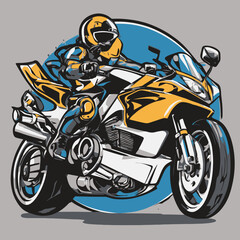 Motorcycle Logo Eps Format Design Very Cool