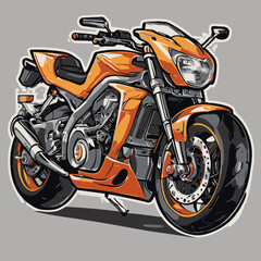 Obraz na płótnie Canvas Motorcycle Logo Eps Format Design Very Cool