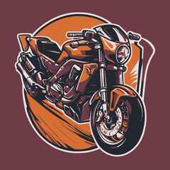 Motorcycle Logo Eps Format Design Very Cool
