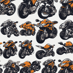 Motorcycle Logo Eps Format Design Very Cool