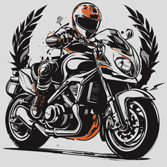 Motorcycle Logo Eps Format Design Very Cool