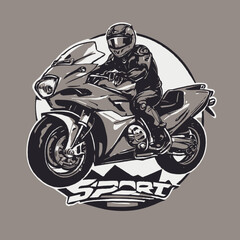 Motorcycle Logo Eps Format Design Very Cool