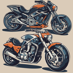 Motorcycle Logo Eps Format Design Very Cool