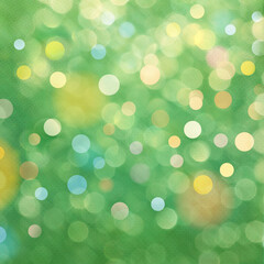 Obraz premium Green bokeh background perfect for Party, Anniversary, Birthdays, Holiday, Free space for text