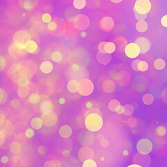 Purple bokeh background perfect for Party, Anniversary, Birthdays, Holiday, Free space for text