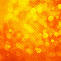 Orange bokeh background perfect for Party, Anniversary, Birthdays, Holiday, Free space for text