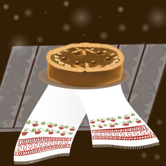 fragrant loaf bread is the most valuable wealth © Тетяна Остапюк