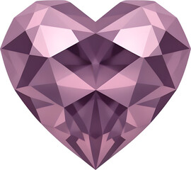diamond heart illustration