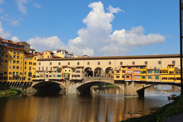 Die Ponte Vecchio in Florenz, Italien