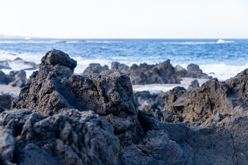 rocks in the sea tenerife
