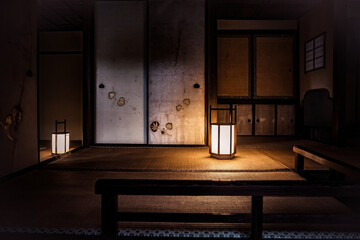 古風な日本の室内