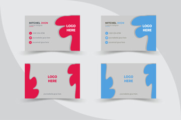 
Business card concept. Busines card template. Creative Bussines Card Design, Business Flyer Design Layout Vector Graphic. 