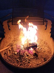 Ash Lighting Fire Wood Flame Bonfire