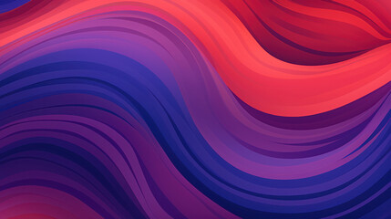Abstract purpleblue and red background with wavy lines as wallpaper illustration