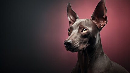 Xoloitzcuintli in Majestic Studio Light