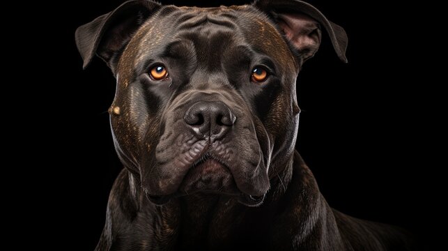Presa Canario in Majestic Studio Setting