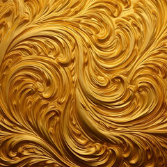Fototapeta na wymiar gold wave