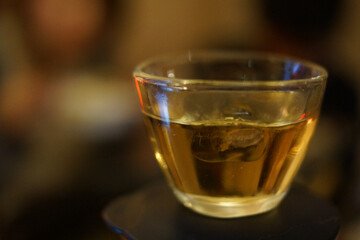 日本の冷酒と氷