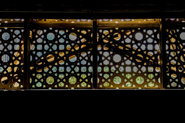 装飾的な窓枠