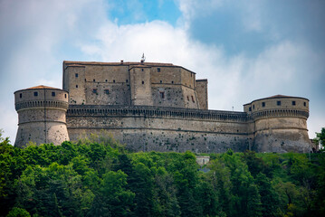 Fototapeta na wymiar Fortress of San Leo - Italy