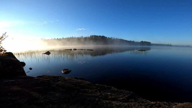 Lake Lila 129 Timelapse Wilderness Canoe New York
