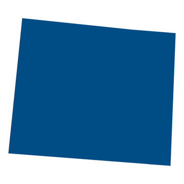 recommend clip art: Colorado state map. Map of the US state of Colorado.