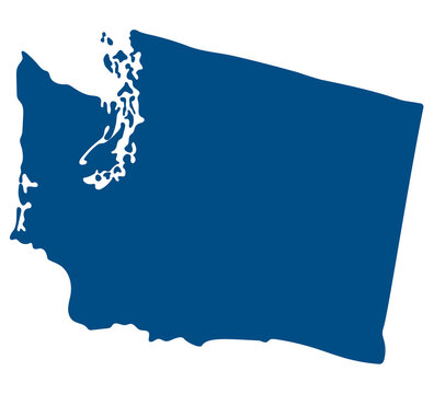 recommend clip art: Washington state map. Map of the U.S. state of Washington.