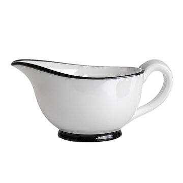 Gravy boat, PNG image, isolated object