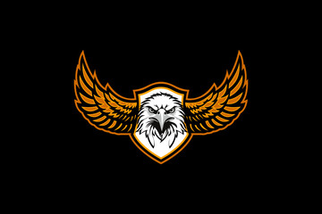 Eagle head logo