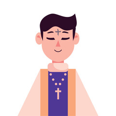 ash wednesday priest character