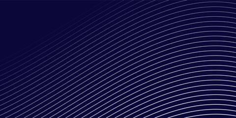 Abstract wave element for design. Digital frequency track equalizer. Stylized line art background. Vector illustration. Wave with lines created using blend tool. Curved wavy line, smooth vector 